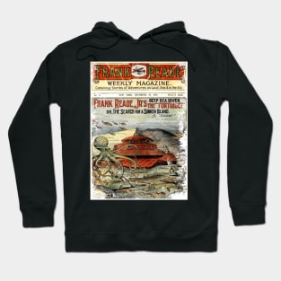 Search For A Sunken Island - Comic Book Cover Hoodie